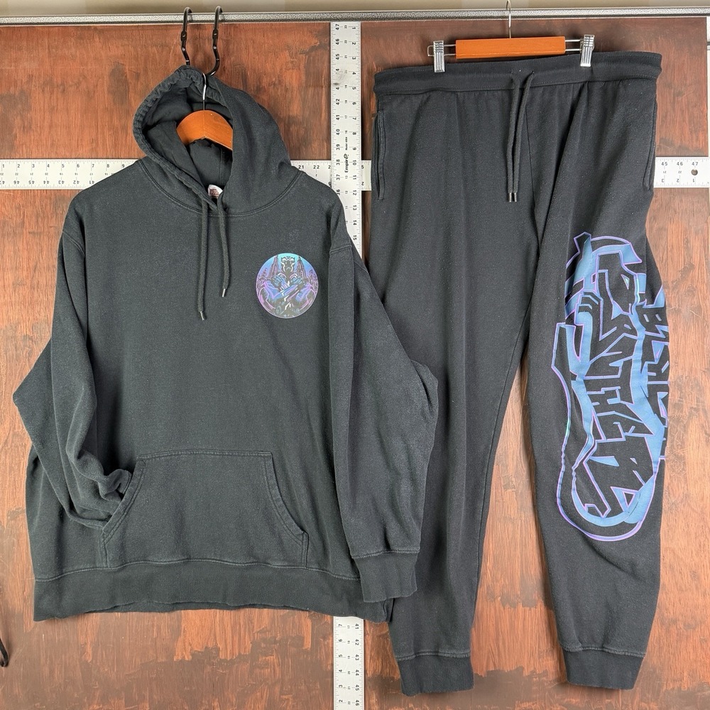 Black Panther Marvel Studios‎ Legacy Collection Hoodie (3XL) + Jogger Pants (XL)